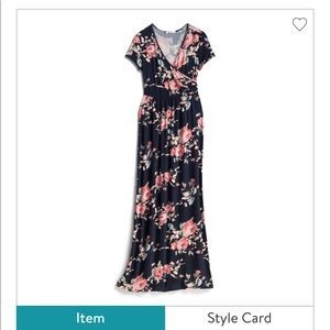 Lux & Co - Stitch Fix Maternity Maxi Dress